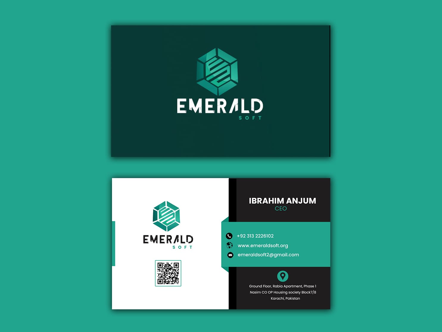 visiting cards designing