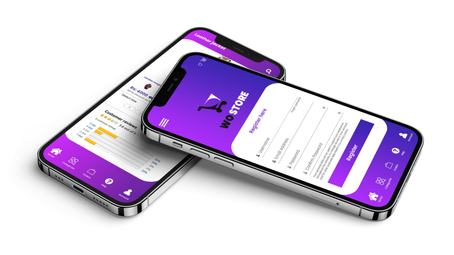 woocomerce application for mobile
